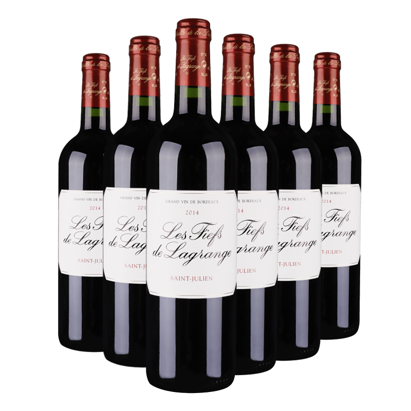 （六支装）拉格喜城堡副牌干红葡萄酒2014