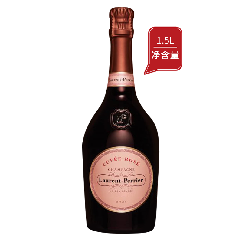 罗兰百悦特酿桃红干型香槟(1.5l)