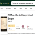 Bevan贝文酒庄Tench葡萄园赤霞珠，纳帕谷，750ml