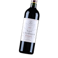 乐王吉城堡副牌干红葡萄酒2016