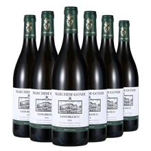 （六支装）公帝侯爵萨索干白葡萄酒2016