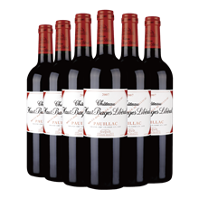 （六支装）奥巴里奇城堡干红葡萄酒2007